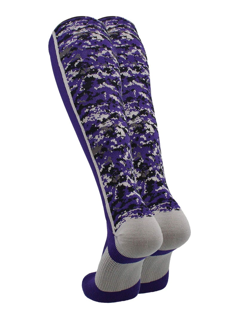TCK Digital Camo OTC Socks (Purple, Small) - Image 2